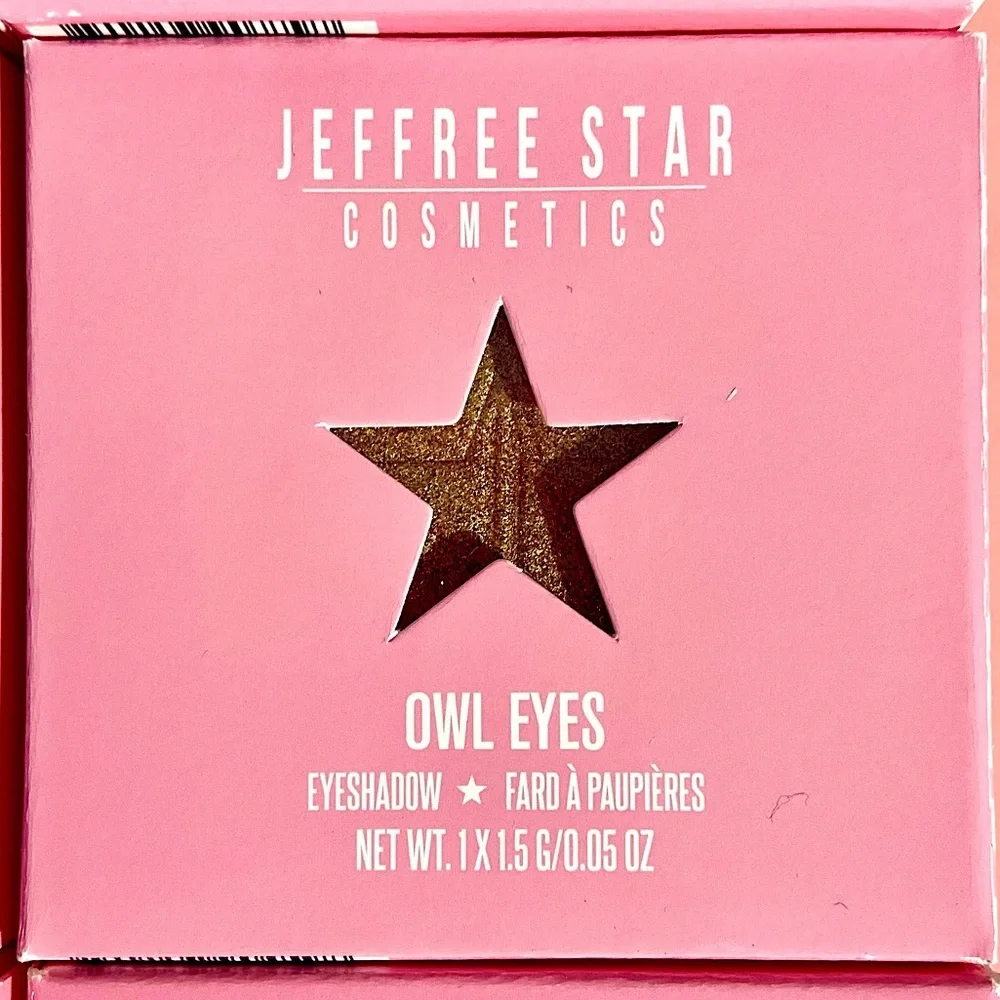 Jeffree Star Cosmetics Eyeshadow Single OWL EYES Copper Metallic NEW Star Ranch